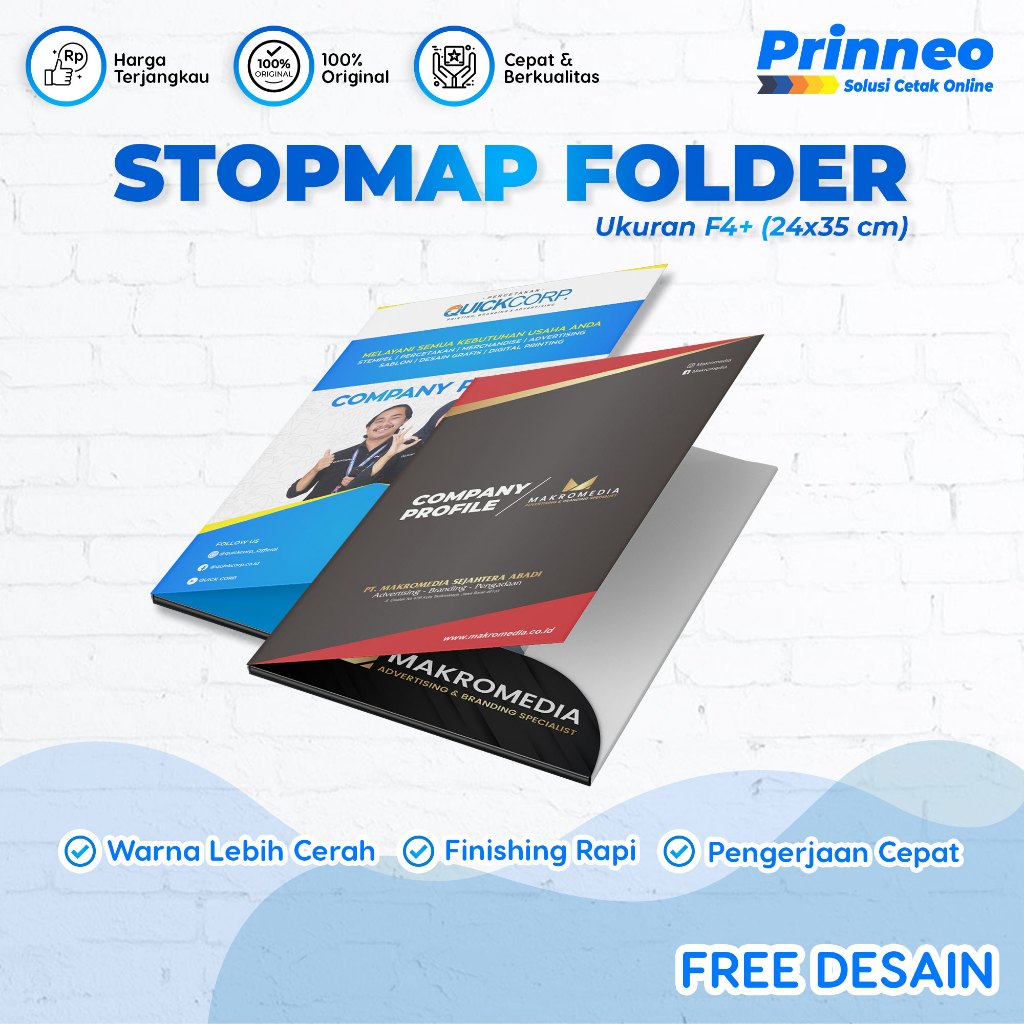 CETAK PRINT STOPMAP, MAP KERTAS, MAP FOLDER ORGANIZER, MAP ORGANIZER CUSTOM