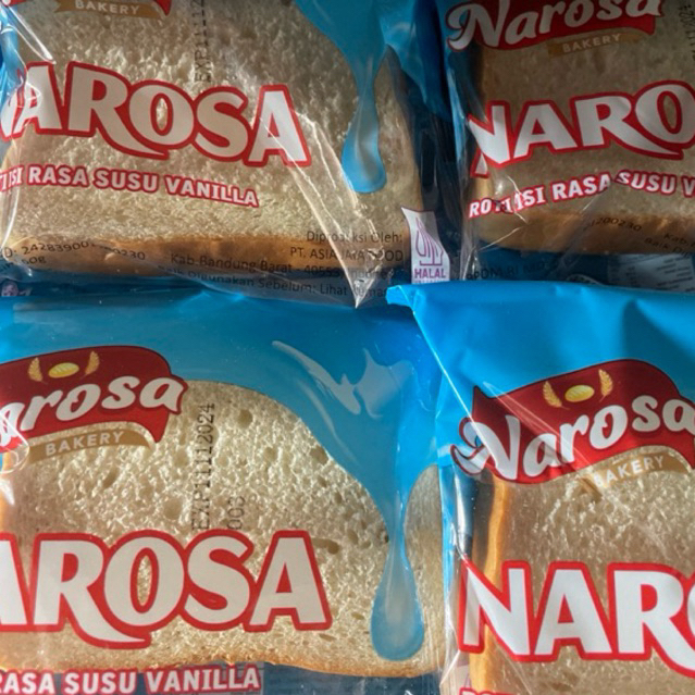 ROTI NAROSA ISI RASA SUSU VANILLA