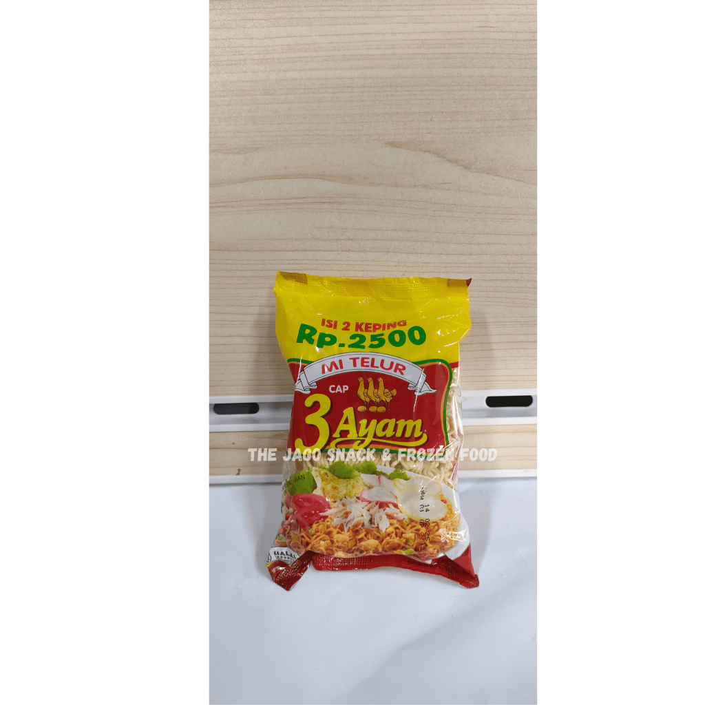 

Mie Telur Cap 3 Ayam Isi 2 Keping