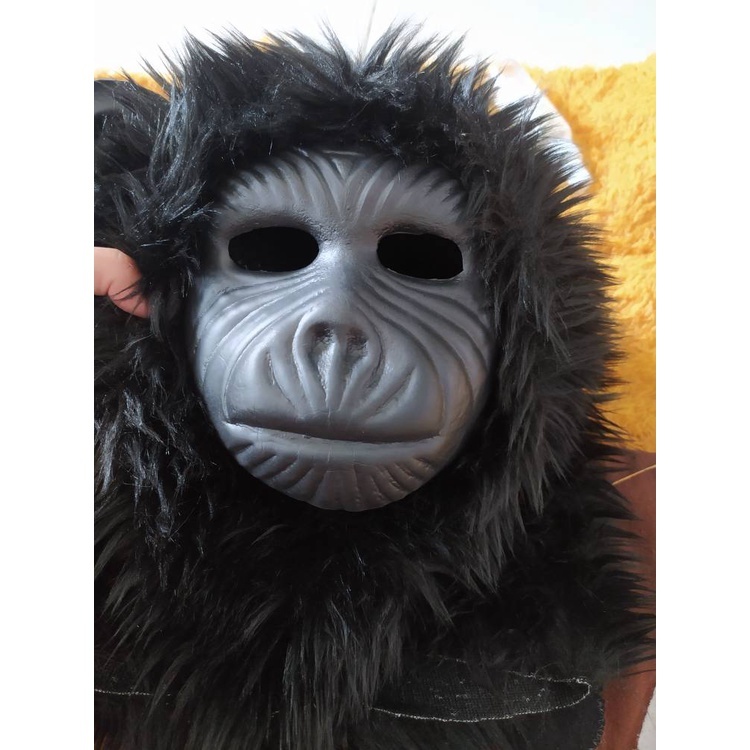 ☑️READY Topeng Monyet Gorilla Bulu Topeng Karakter Monyet / Topeng Monyet Karnaval