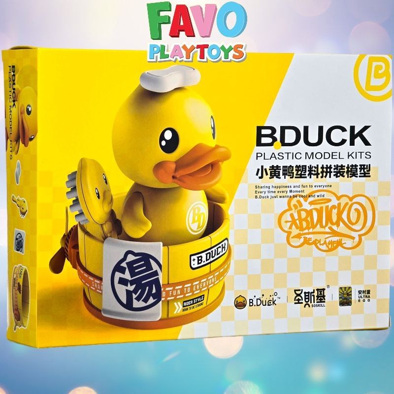 SOSKILL x ULTRA EGG Plamo - B.Duck Plastic Model Kit Bebek Yellow B Duck