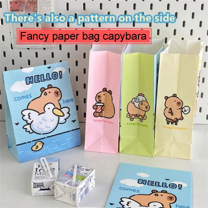 

DY PACK FANCY GIFT BAG HADIAH ULANG TAHUN KERTAS / PAPER BAG KERTAS CAPYBARA PB-FANCY 02