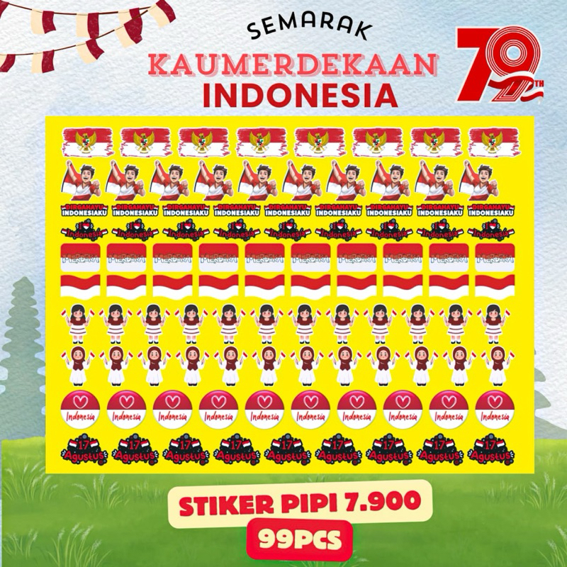 

Stiker Pipi 17 agustus