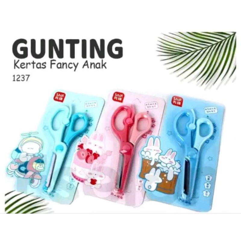 

(1 Pcs) Gunting Fancy Karakter Warna Pastel/ Gunting Fancy
