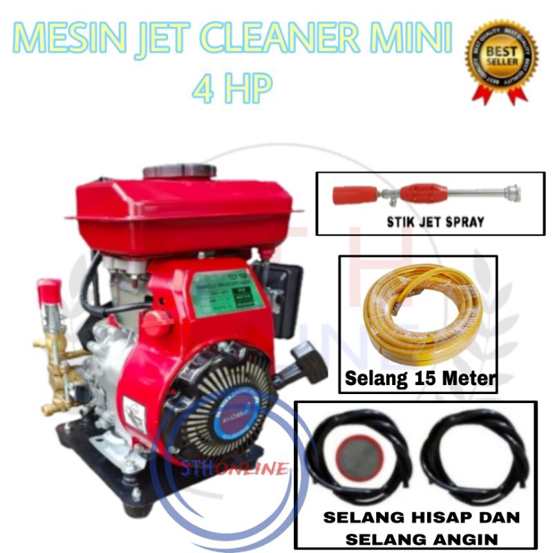 Mesin Jet Cleaner 4 Tak Model Pompa Mini