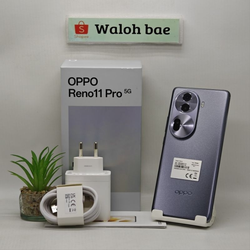 Oppo Reno 11 Pro 5G 12+4/512 GB Garansi Resmi Indonesia Second Fullset