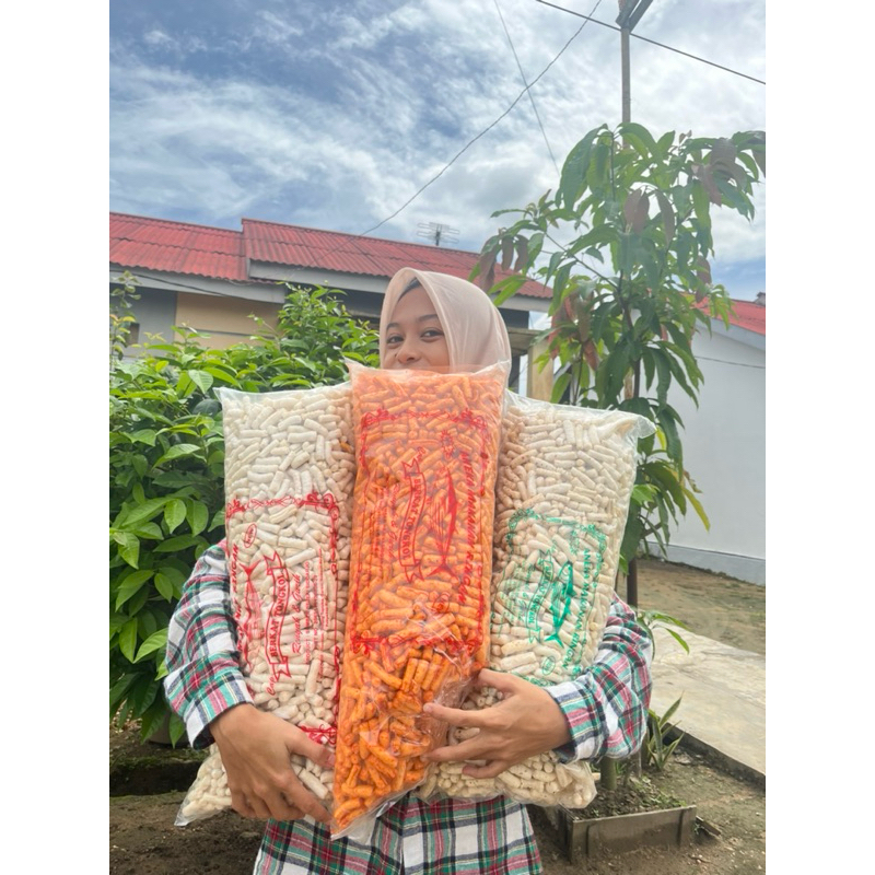 

COD 1 KG KEMASAN BALL KRUPUK TONGKOL BANTAL SEGEDE GULING JAMINAN PUAS GROSIR GUDANG BESAR KALIMANTAN