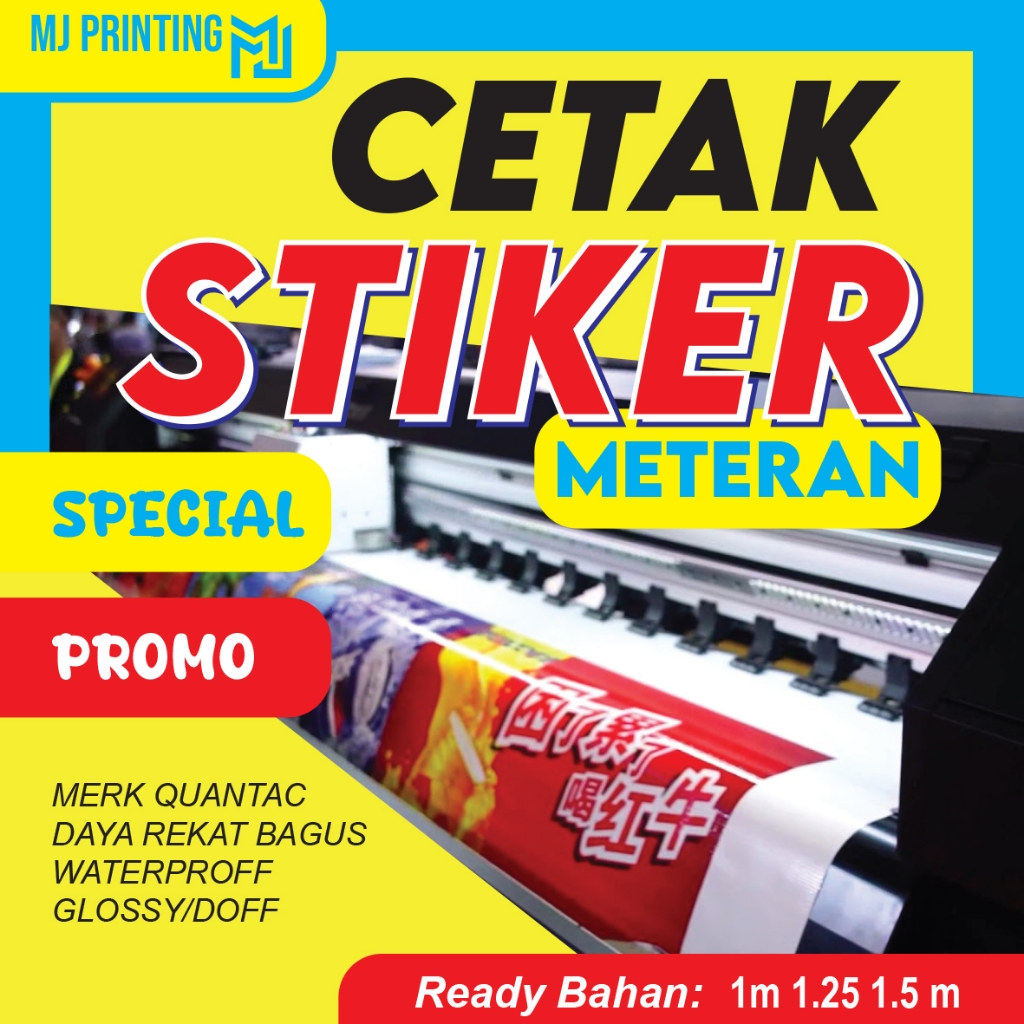 

stiker meteran anti air indoor outdoor