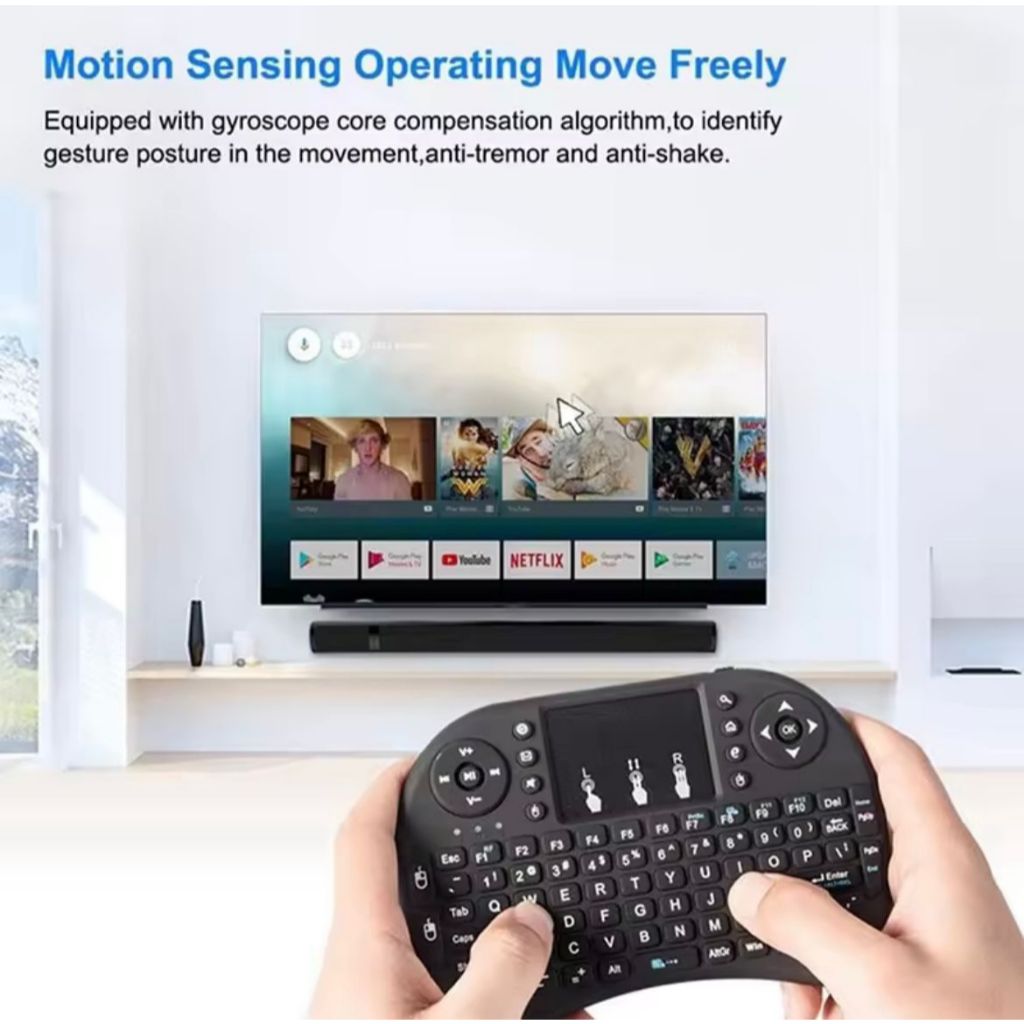 i8 Keyboard Wireless mini Touchpad Wireless keyboard