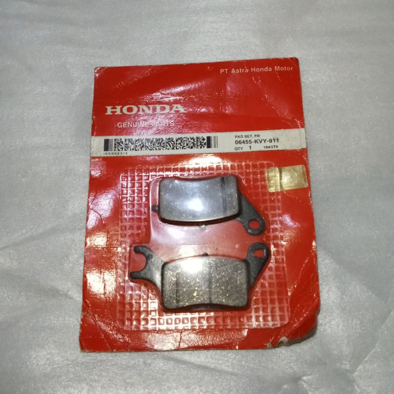 Kampas Rem (Disk) Cakram Depan Beat Karbu