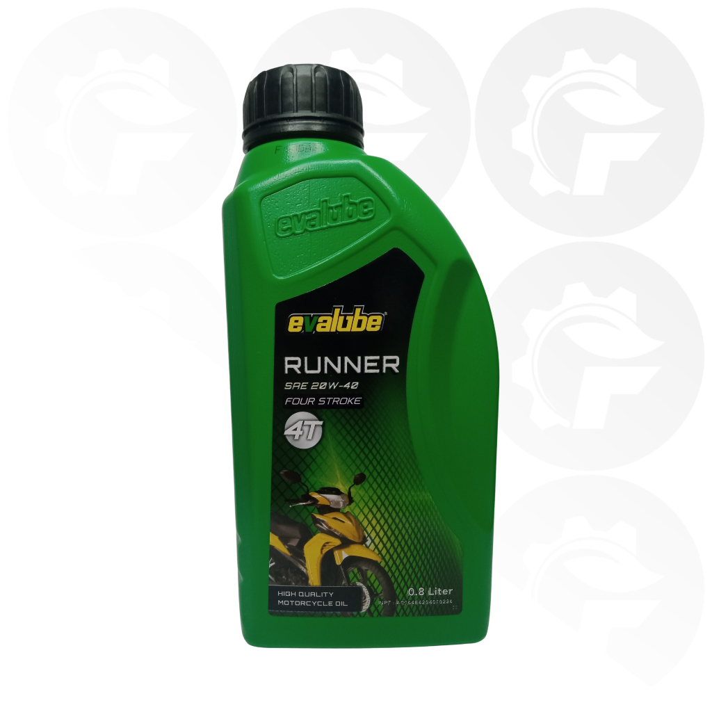 OLI EVALUBE RUNNER 4T 0.8L | OLI EVALUBE RUNNER 4T 800ml | Oli Evalube 4T | Oli Mesin Evalube