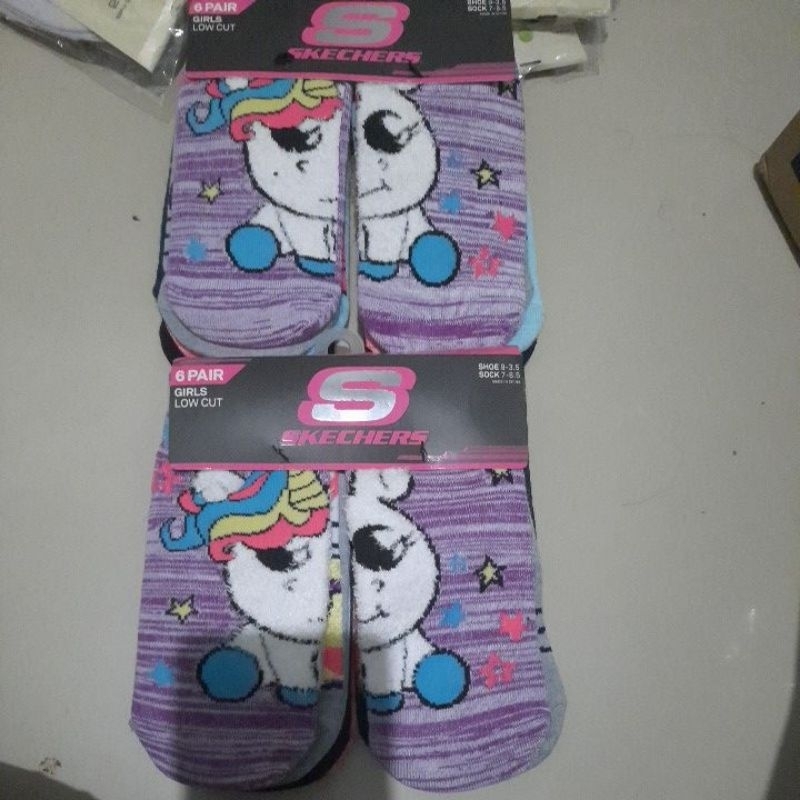 KAOS KAKI Skechers isi 6pasang