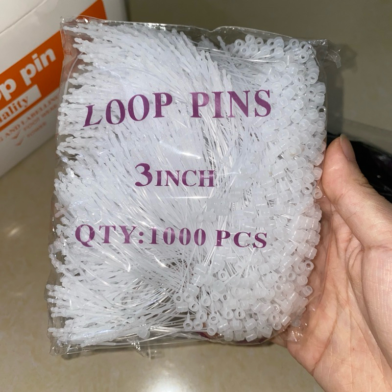 

HJK [5000 PCS] TALI LOOP PINS / LOCK PINS MEREK M&T