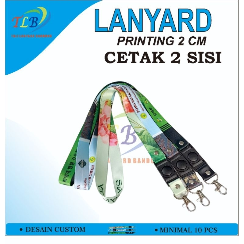 

Cetak tali lanyard id card custom gantungan name tag kalung id card full printing sublim