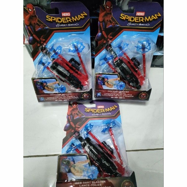 mainan senjata jaring spiderman marvel avengers jaring spiderman