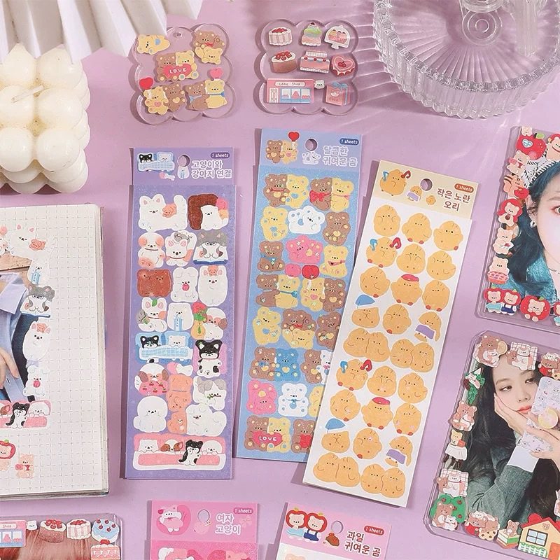 

(1 Lembar) Sticker Decoration Kpop Photocard | Stiker Lucu Anak | Dekorasi Jurnal | Hadiah