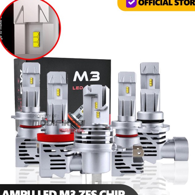 New Lampu LED M3 Luxeon ZES Chip H1 H3 H4 H7 H11 HB3 HB4 Ultra Bright 6W  H7