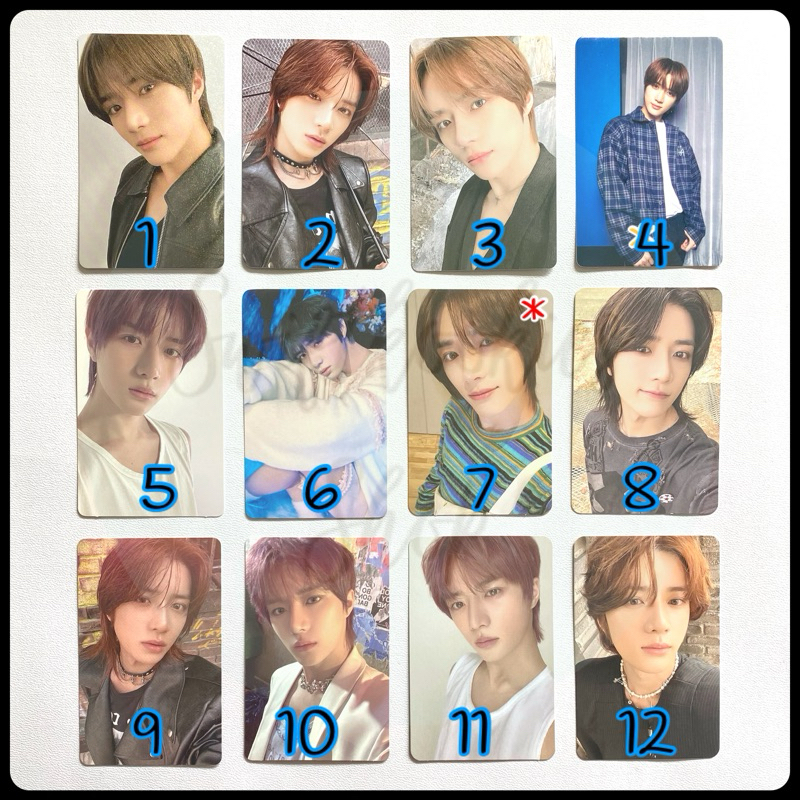TXT BEOMGYU PHOTOCARD FREEFALL ASM YZY WEVERSE WVJ CU DMM NAVER UMS