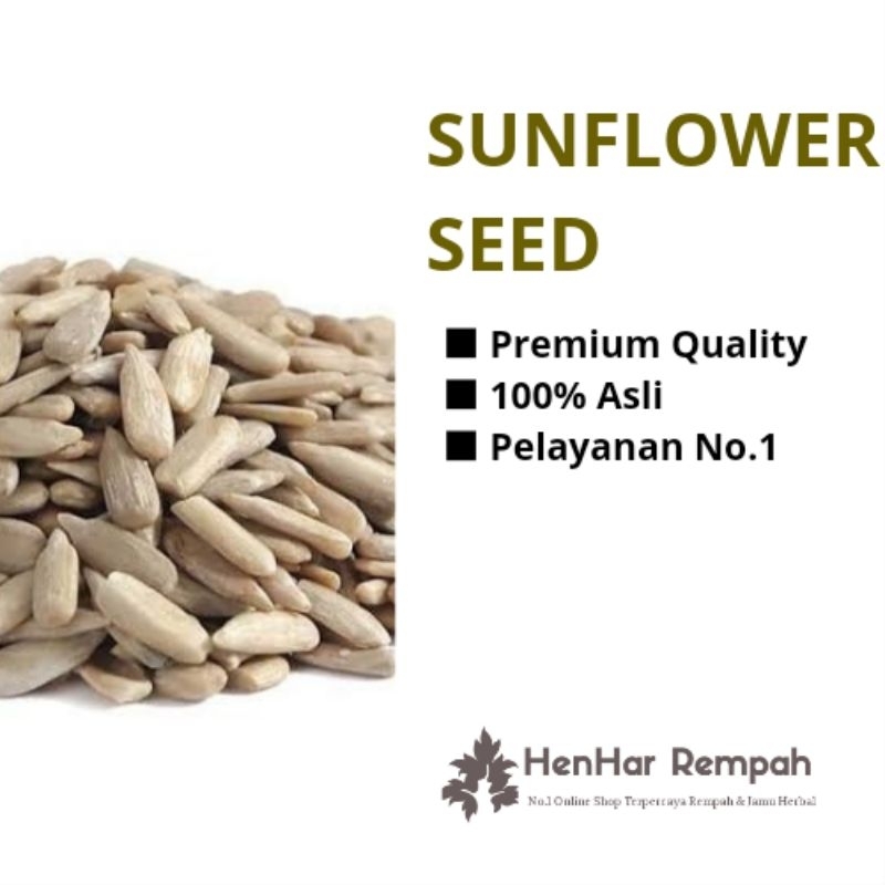 

Sunflower Seed Raw 1 Kg / Biji Bunga Matahari Mentah