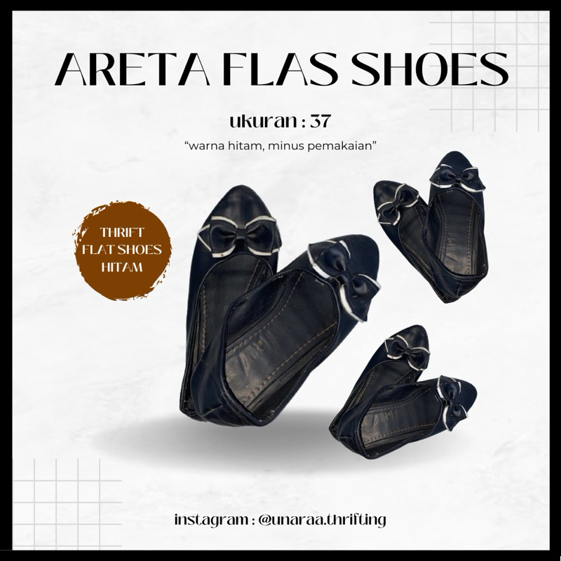 ARETHA FLAT SHOES PRELOVED