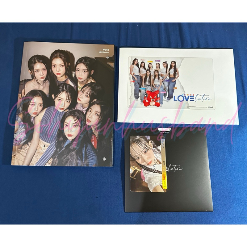 Official tripleS LOVElution Album + Seoyeon Objekt Photocard