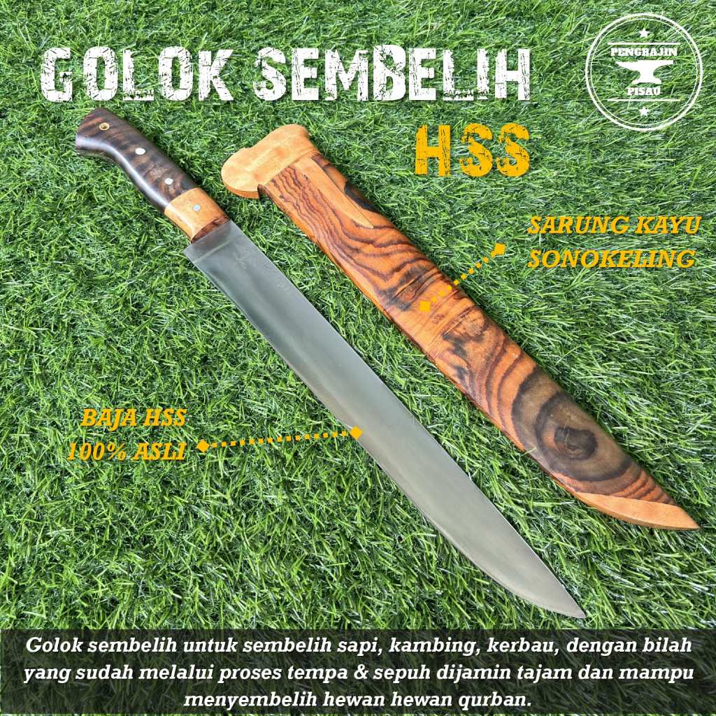 Pisau Sembelihan Hss Fulltank