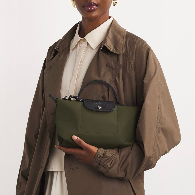 LC Le Pliage Energy Pouch / Beauty Case / Pochette / Clutch with Handle