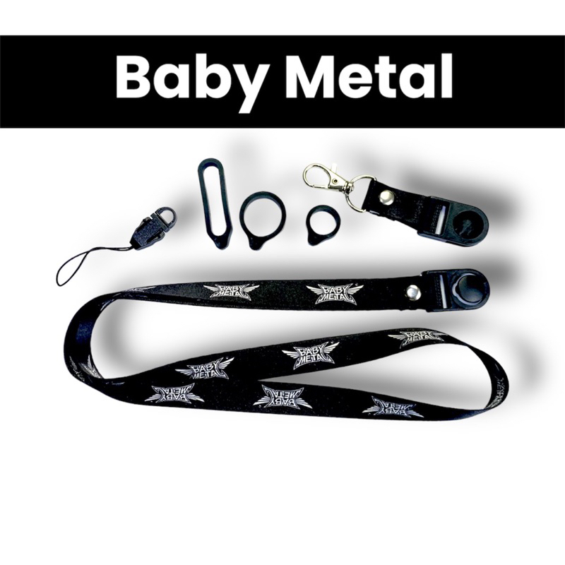 

BABY METAL LANYARD PREMIUM GANTUNGAN HP GANTUNGAN KUNCI