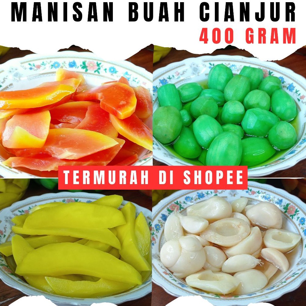 

Diskon sekarang MANISAN BUAH 4 GRAM MANISAN PALA MANISAN MANGA MANISAN KEDONDONG MANISAN SALAK ASINAN PEDAS MANISAN BUAH ASLI KHAS CIANJUR CAMILAN BUAH OLAHAN BUAH