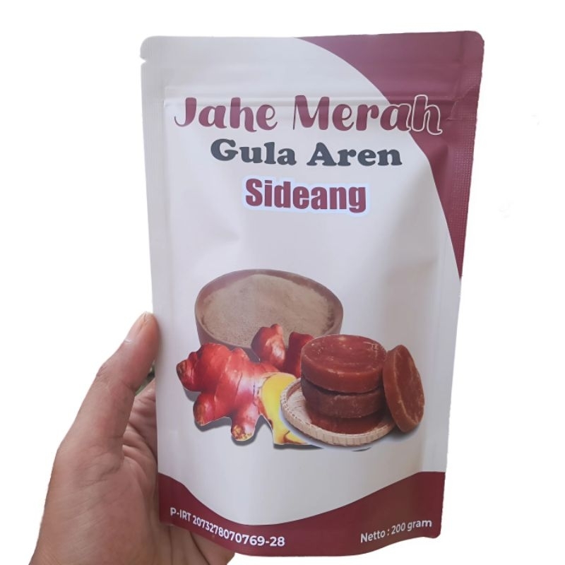 

Jahe Merah Gula Aren Original - Jahe Merah Bubuk Plus Gula Aren 200 gram