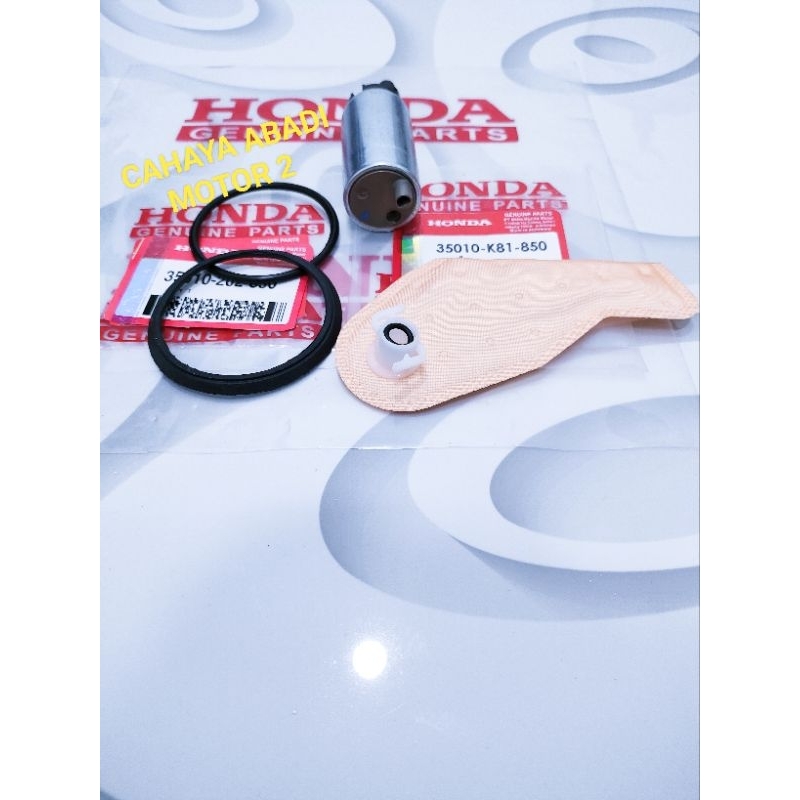 ROTAK ROTHAK DINAMO FUELPUMP FULLPUMP FUEL PUMP+SARINGAN FILTER+SEAL ORING SET K81 BEAT ESP BEAT 201