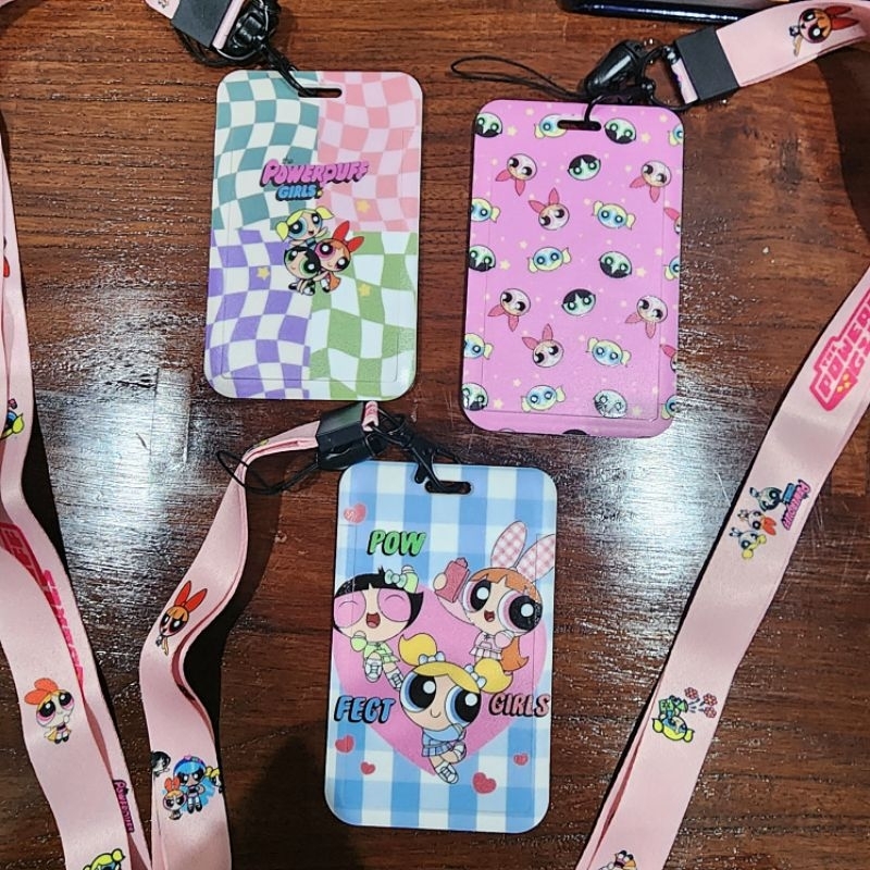 

Ready Lanyard Card Holder PPG Power Puff Girls 90s
