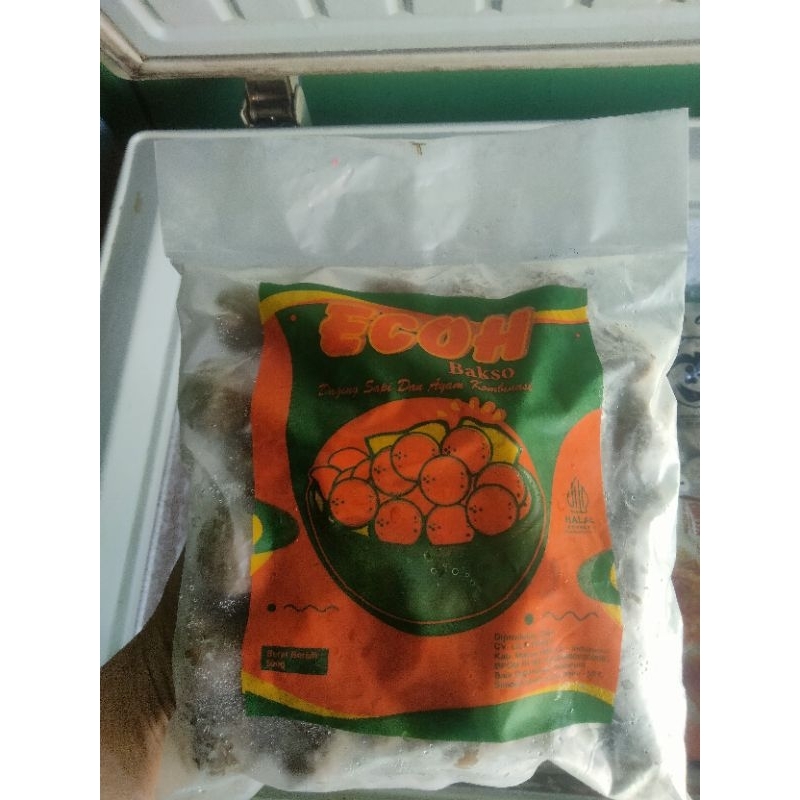 

Ecoh Bakso Sapi Super 500gr
