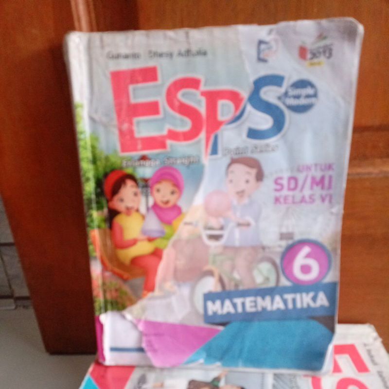 Buku bekas ESPS Matematika kelas 6Sd