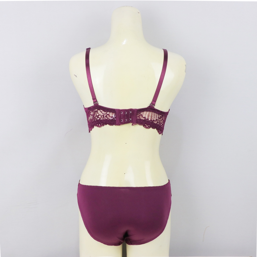 Scelta - Setelan Bra Kawat Renda Dan Celana Dalam Pakaian Dalam Wanita Berkawat Bh Sc 1834 Set thumbnail 5