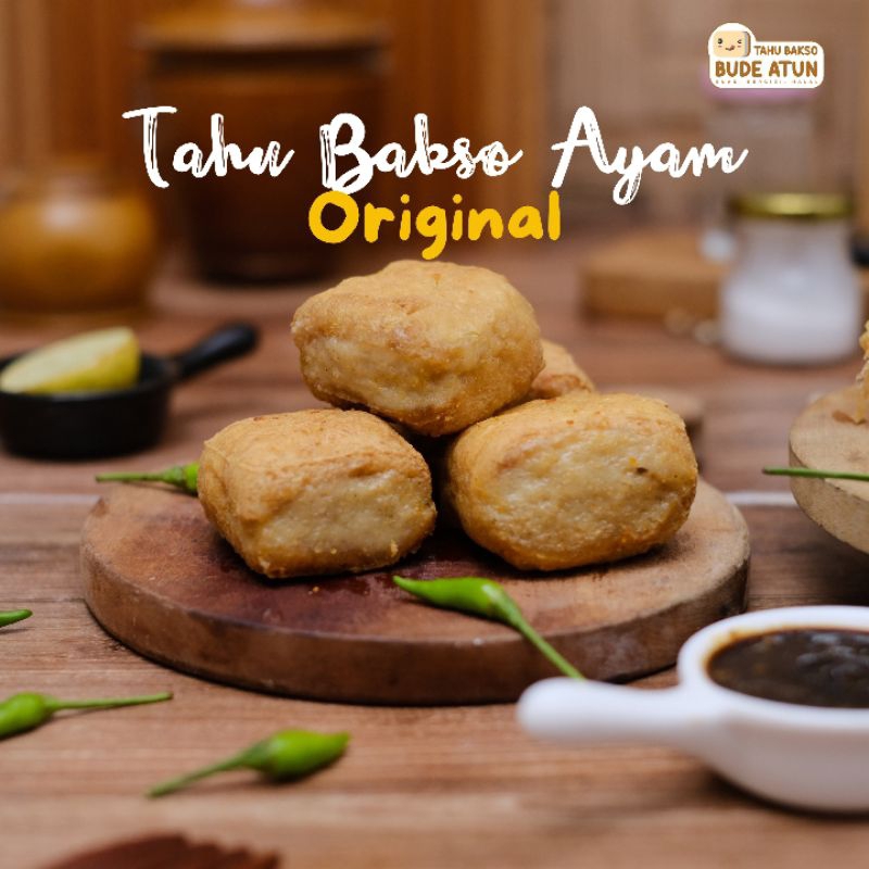 

[Frozen Bandung] TAHU BAKSO AYAM PREMIUM ISI 10 PCS + SAMBAL KECAP PEDAS