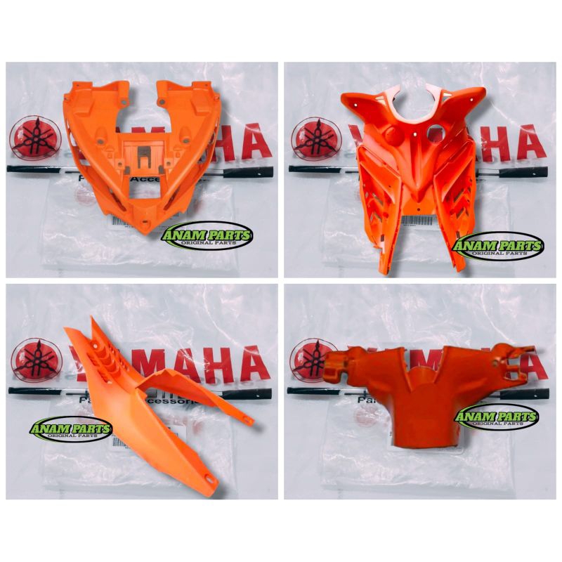 COVER SET BODY KASAR ORENS (4pcs ) JUPITER MX NEW 135 ORIGINAL YAMAHA YGP