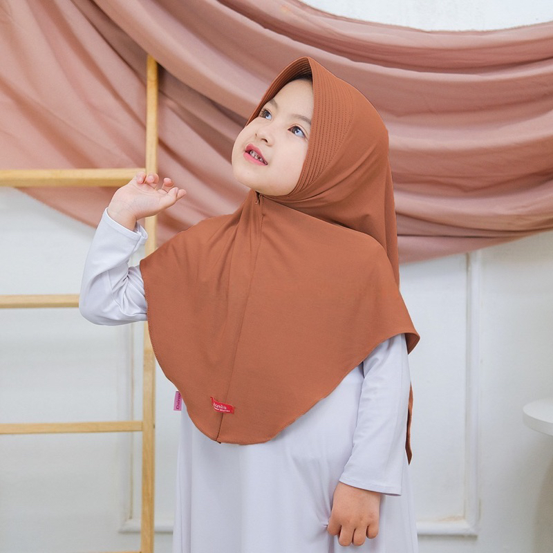 JILBAB ANAK PINGUIN JERSEY PREMIUM 3-10tahun| JILBAB ANAK INSTAN | JILBAB ANAK SEKOLAH JERSEY PREMIU