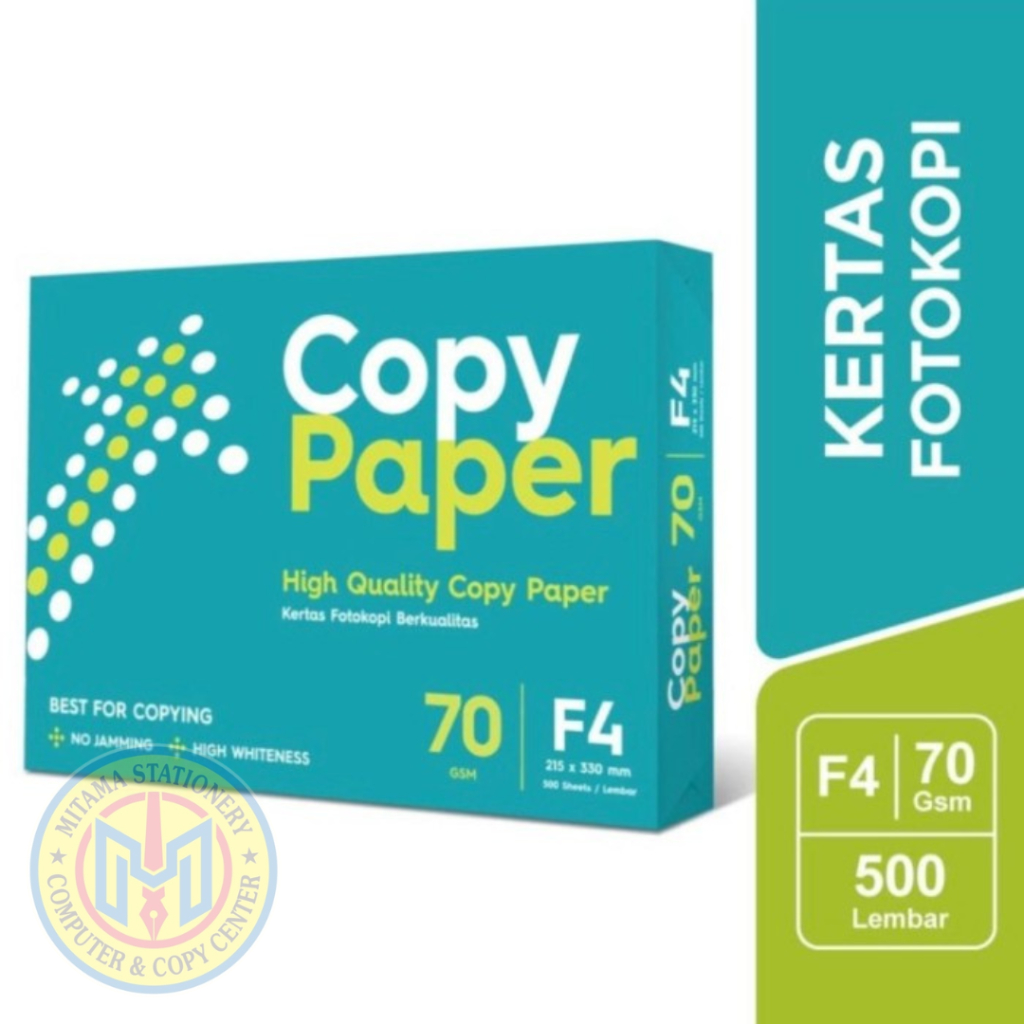 

Kertas Copy Paper F4 70 Gram