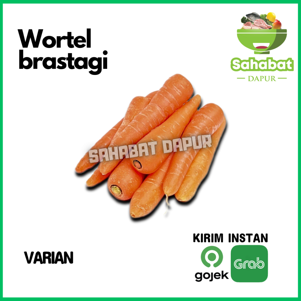 

Wortel Brastagi/Wortel Import 1kg - Sahabatdapur