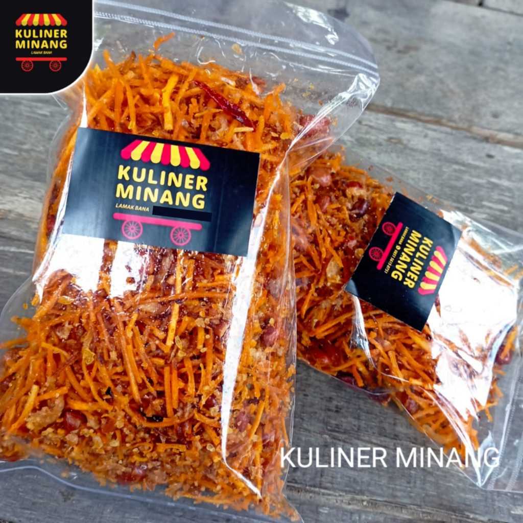 

Sarundeng Serundeng Ubi jala Oleh oleh Jajanan Snack Cemilan tradisional khas Kuliner Minang