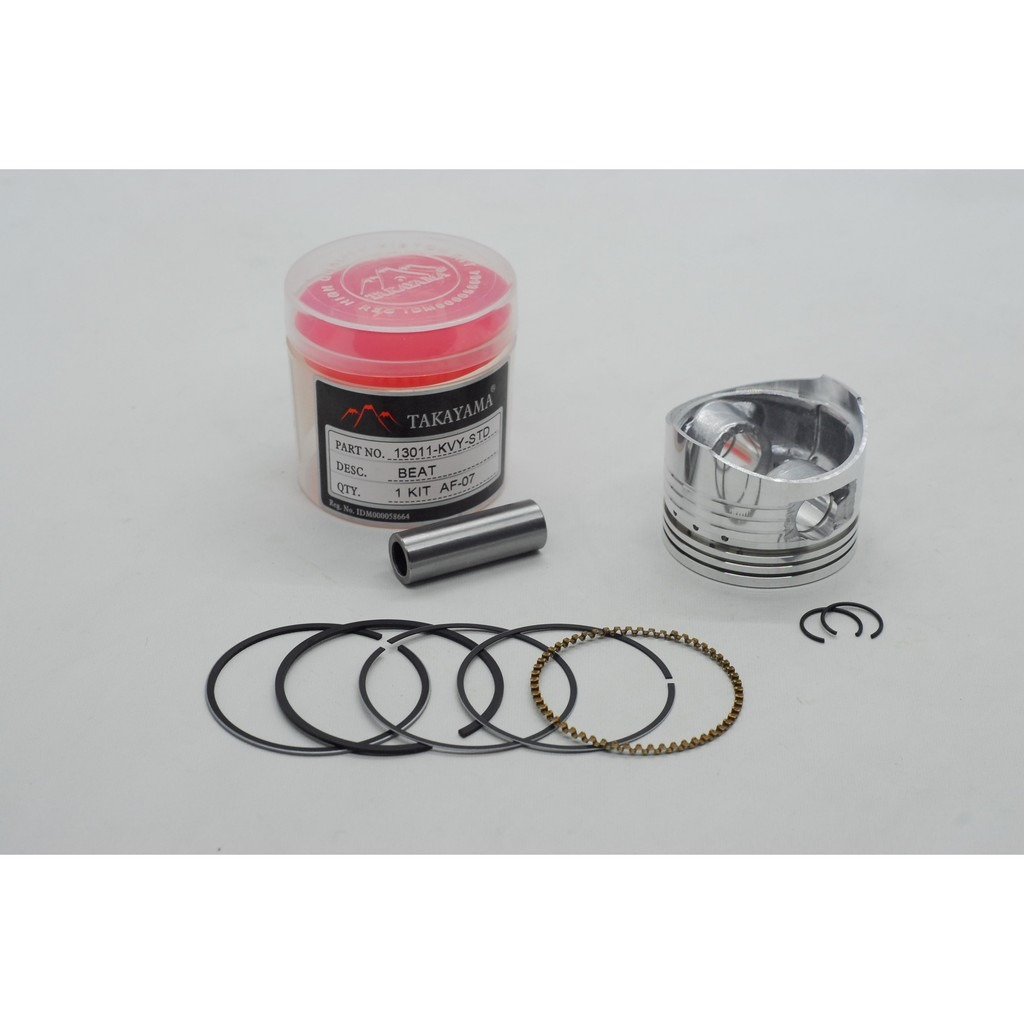 [Original] Piston Kit Assy Piston Motor BEAT ESP - Takayama