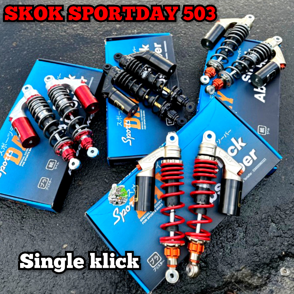 Shock Day 503 Single Click Copy rcb 280mm 320mm 340mm shock CB GL Jupiter Z FizR RX Nmax Aerox All m