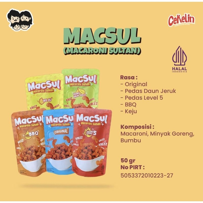 

CEKILIN Macaroni Sultan enak murah jajanan viral