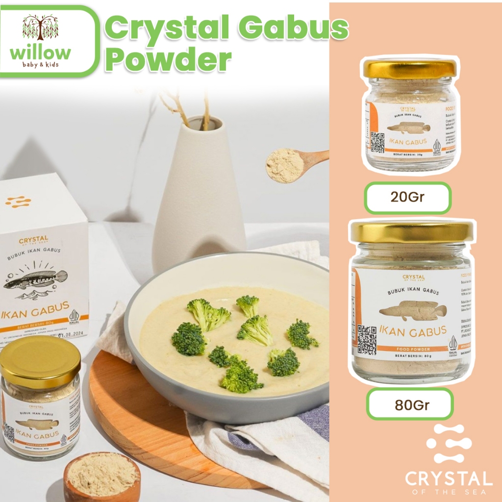 

Bumbu Masakan - Crystal Gabus Food Powder