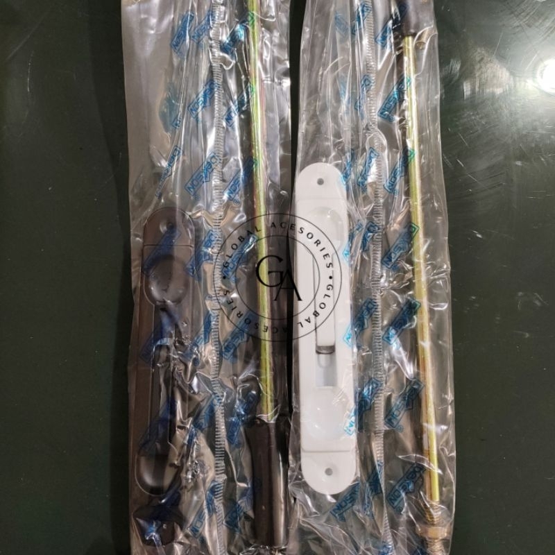 Flush Bolt Pintu Dekson / Grendel Tanam Aluminium