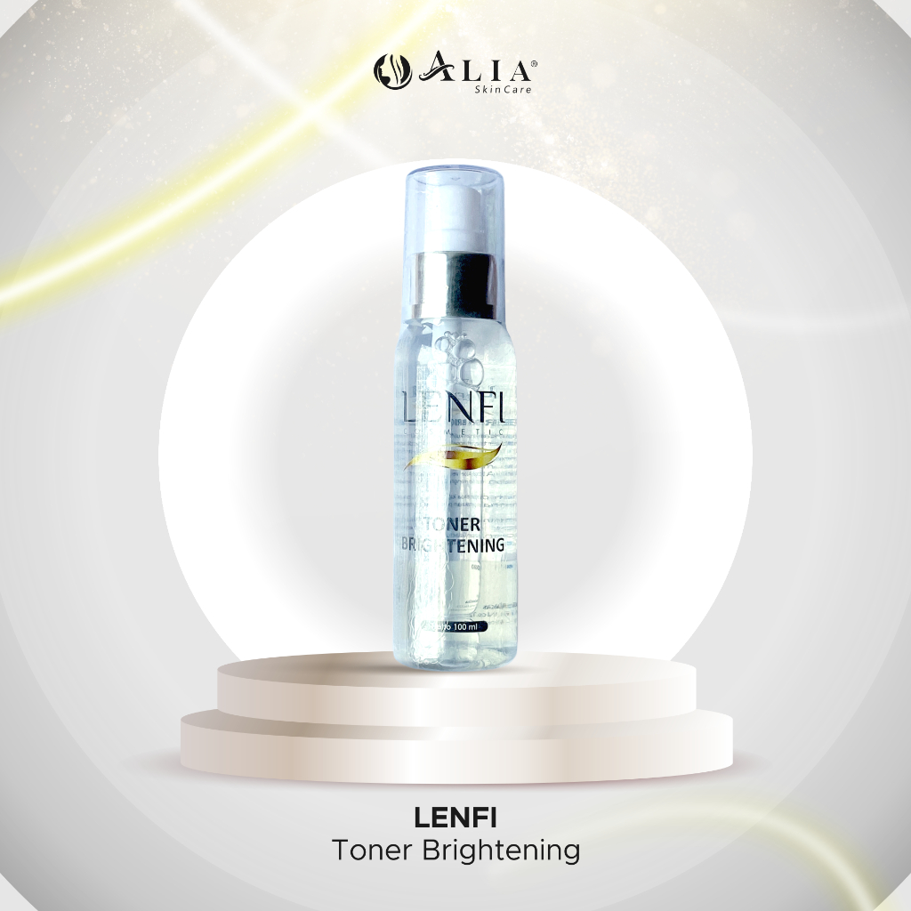 LENFI Brightening Toner - Toner Pencerah Wajah Anti Kusam Dengan Aloe Vera [BPOM, HALAL]