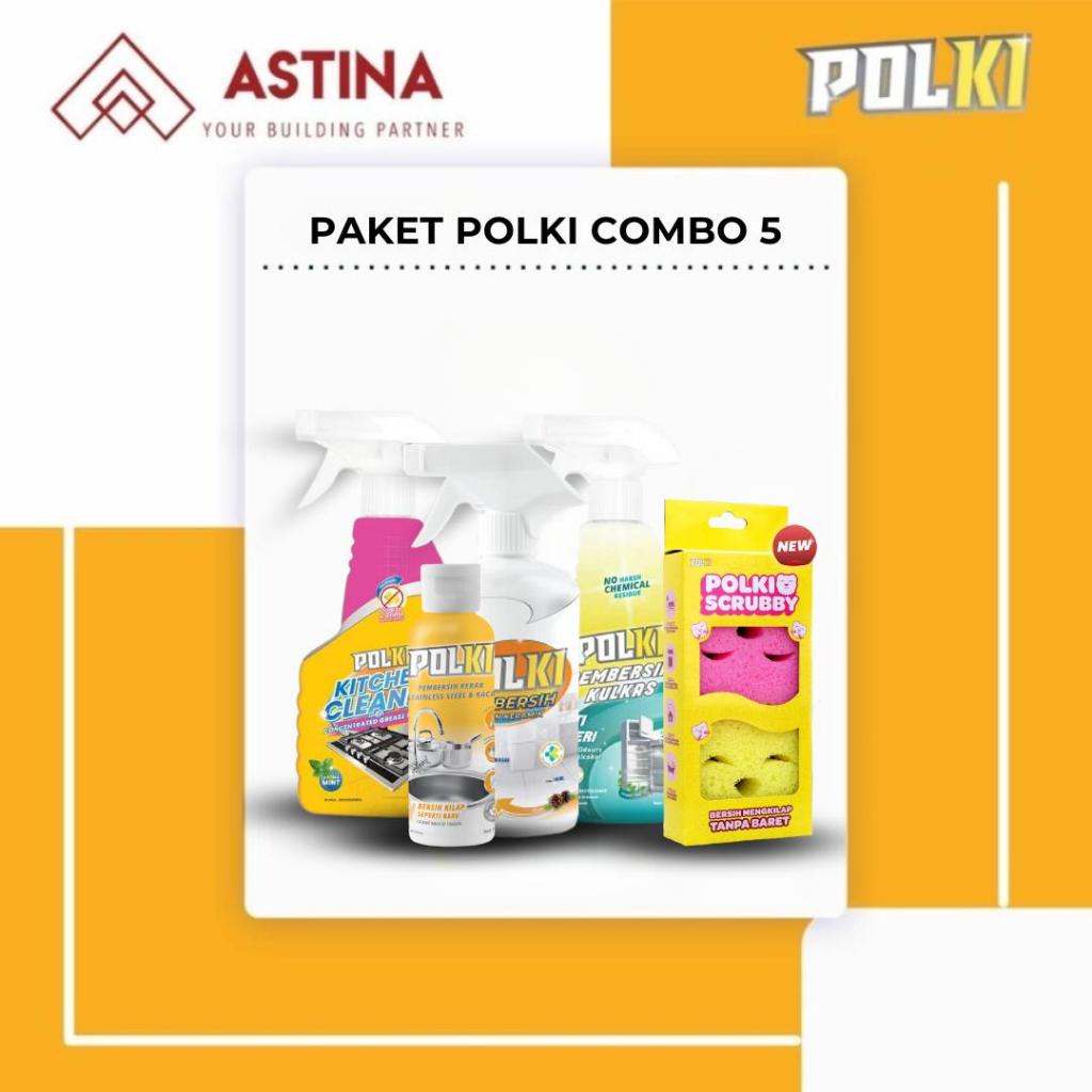 [PAKET POLKI COMBO] Polki Pembersih Kerak, Polki Pembersih Nat Keramik, Polki Pembersih Kulkas, Polk