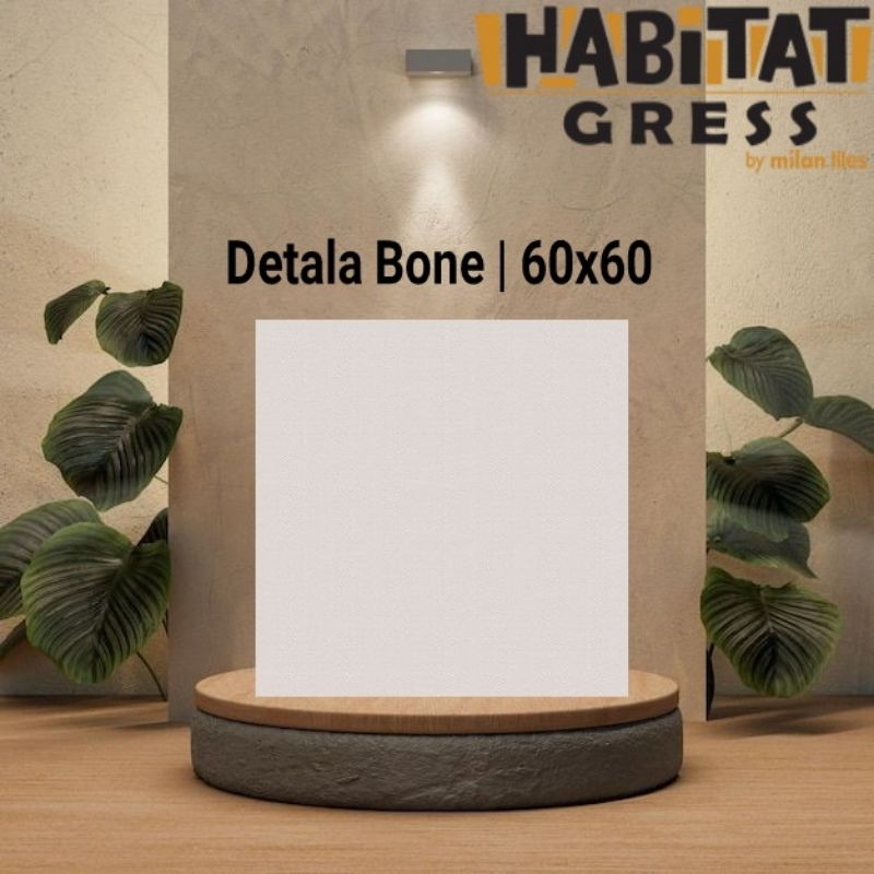 Keramik lantai Habitat 60x60 Detala Bone Milan