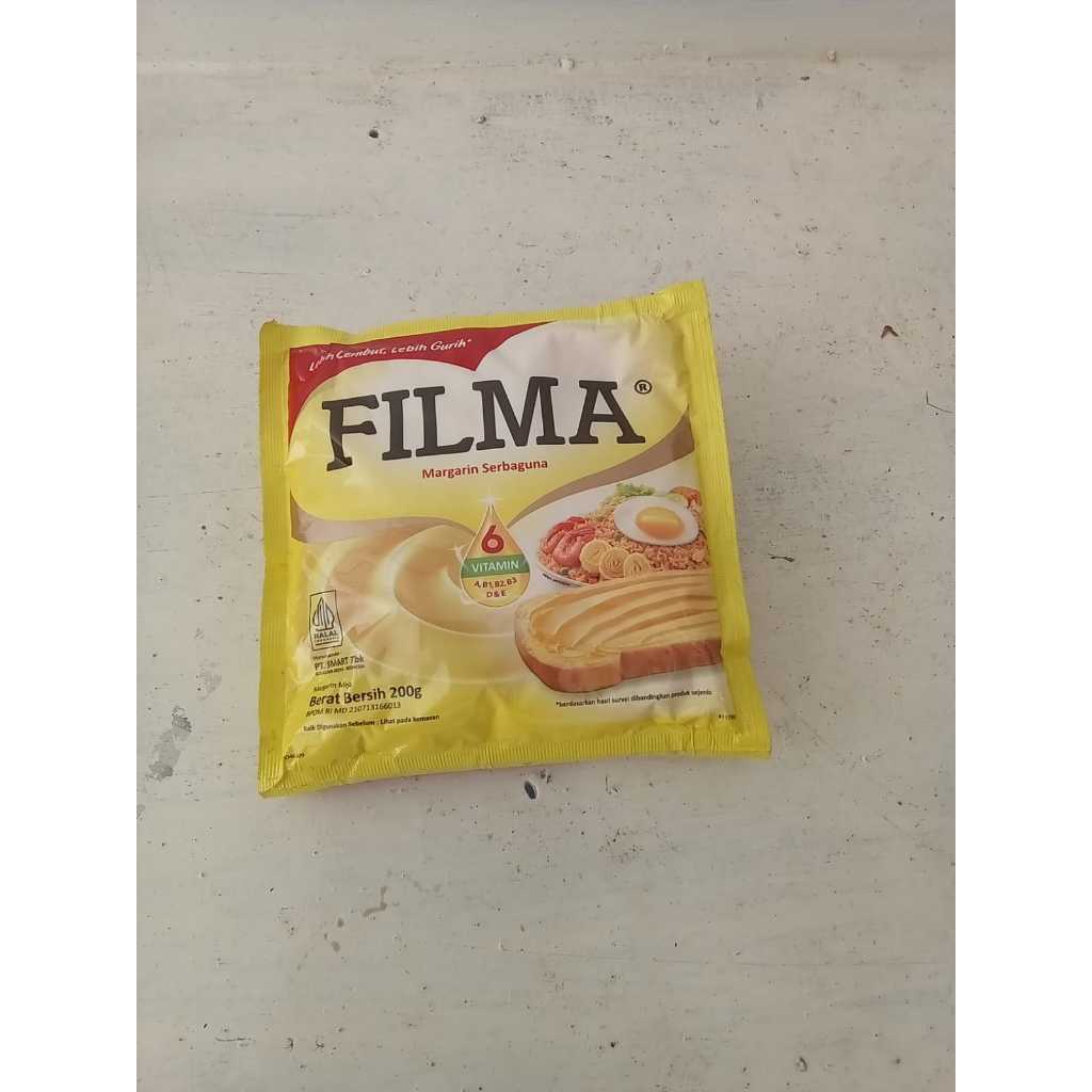 

Margarin Filma 200gr untuk bahan kue dan memasak